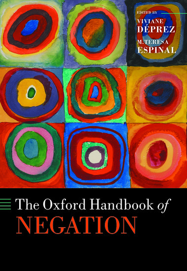 The Oxford Handbook of Negation