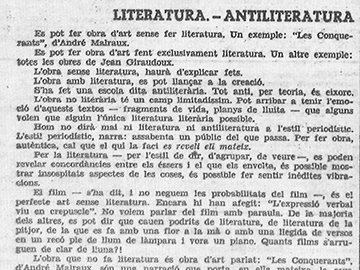 “Literatura-antiliteratura”