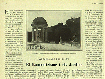 “El Romanticisme i els Jardins”