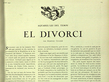 “El divorci”