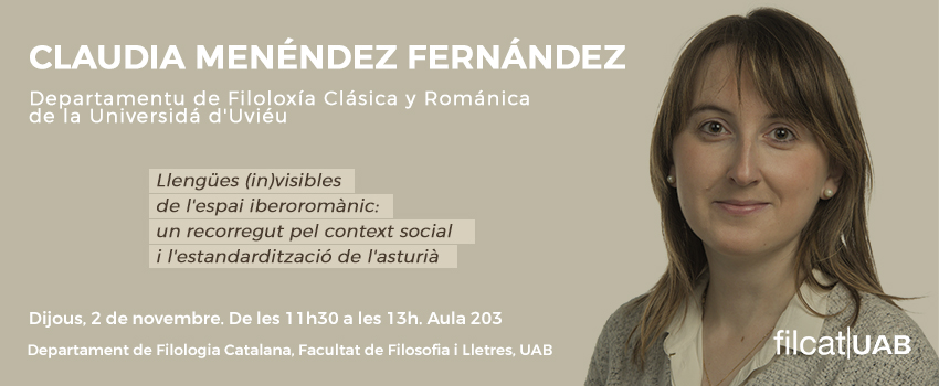 Conferència de Claudia Elena Menéndez