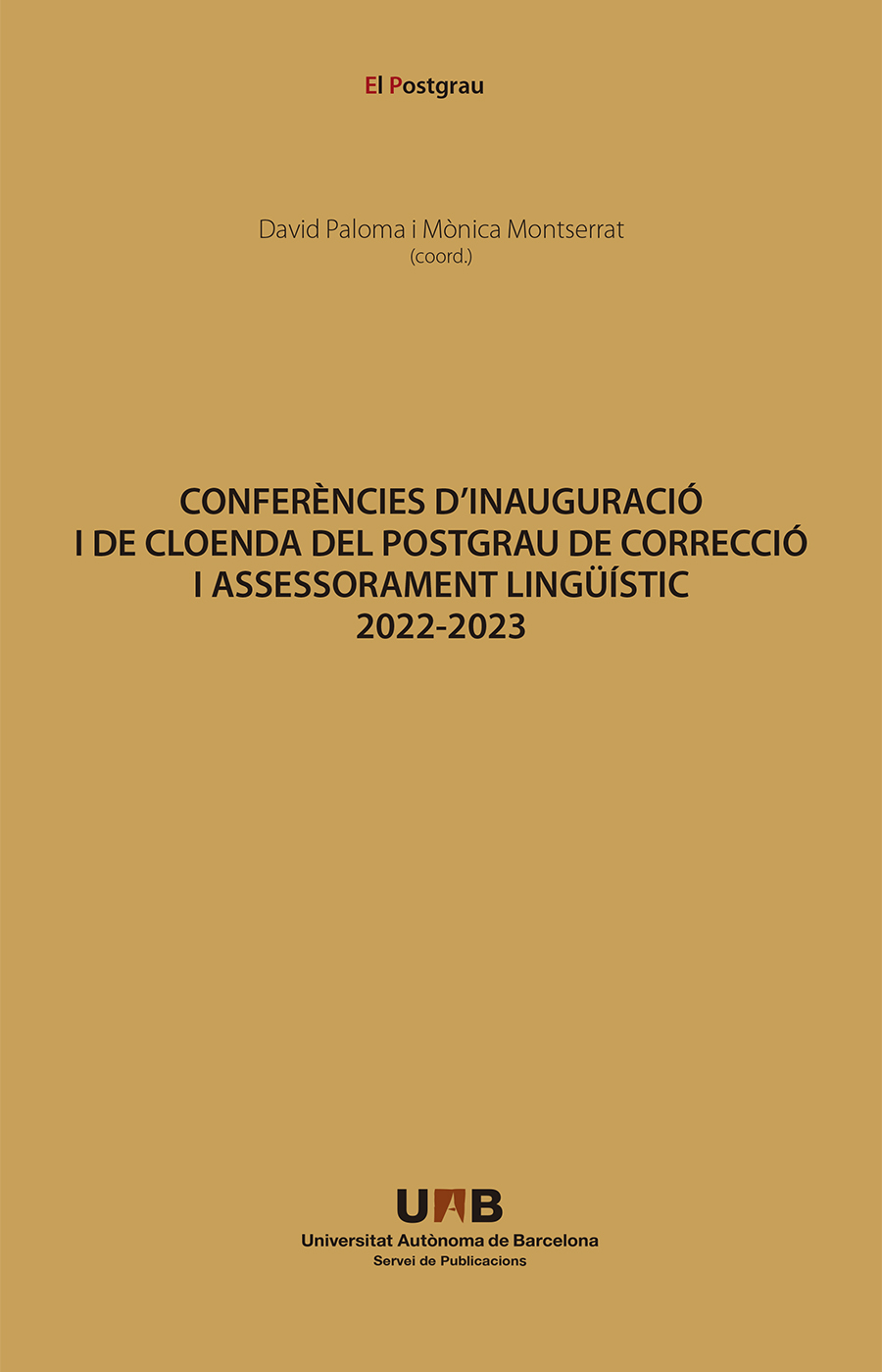 Conferències del Postgrau de Correcció