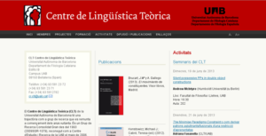 Centre de Lingüística Teòrica