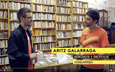 Aritz Galarraga, periodista y profesor vasco en Barcelona