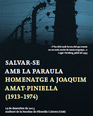 Homenatge a Joaquim Amat-Piniella