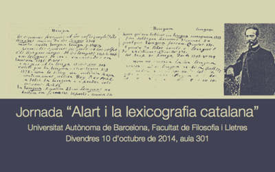 Jornada "Alart i la lexicografia catalana"