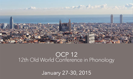 OCP12:  12th Old World Conference in Phonology