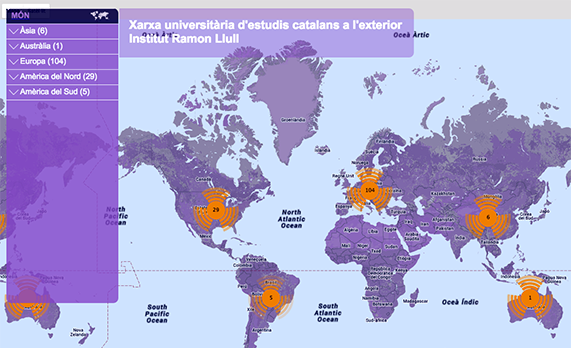 Convocatòria de selecció de professorat a les universitats de l'exterior