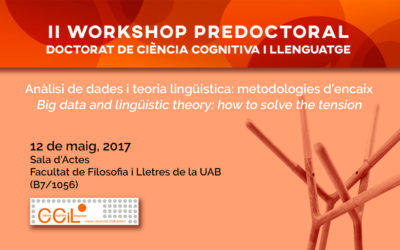 II Workshop Predoctoral: Doctorat de CCiL