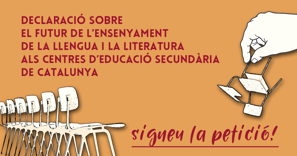 Declaració sobre l'ensenyament del català a secundària: signeu la petició!