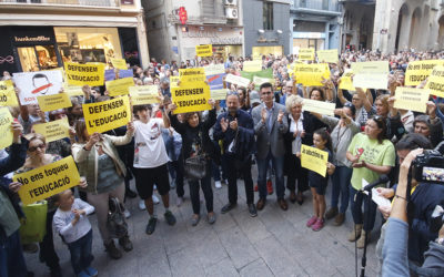 La Facultat de Ciències de l'Educació en defensa de l'Escola catalana