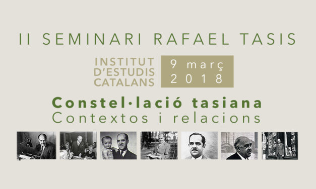 II Seminari Rafael Tasis
