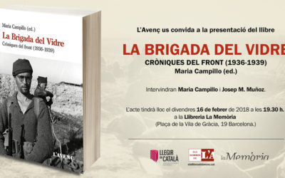 Presentació del llibre La brigada del vidre