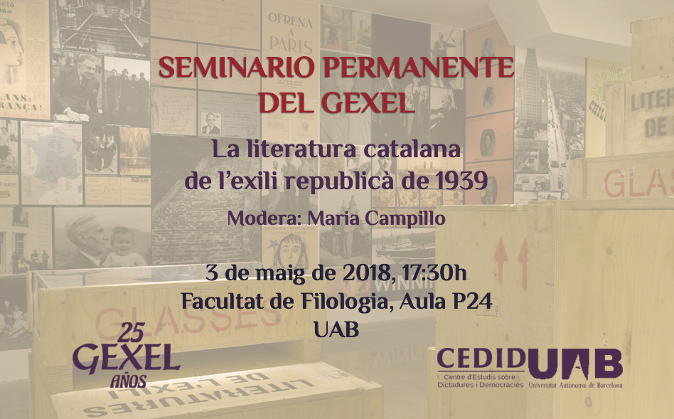 La literatura catalana de l'exili republicà de 1939