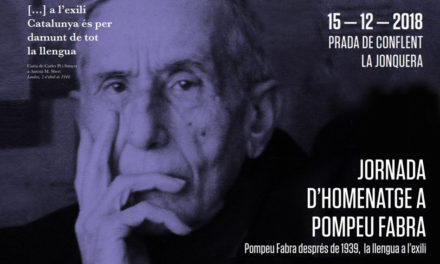 Jornada d'homenatge a Pompeu Fabra