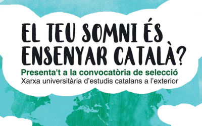 Selecció de professorat de català a l’exterior 2019-2020 i 2020