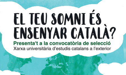 Selecció de professorat de català a l’exterior 2019-2020 i 2020