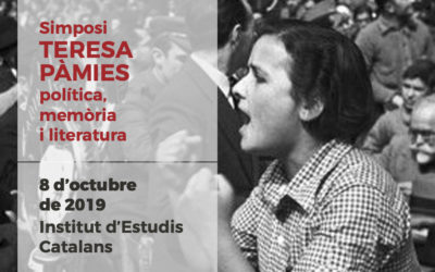 Simposi Teresa Pàmies, política, memòria i literatura