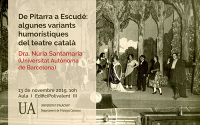 Conferència de Núria Santamaria a la Universitat d'Alacant