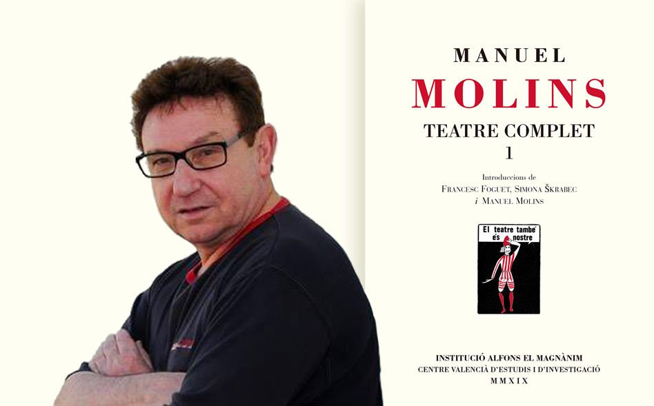 Alfons el Magnànim publica Teatre complet de Manuel Molins