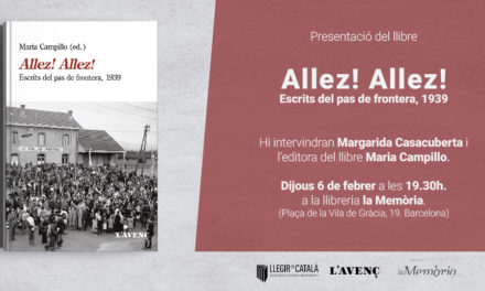 Presentació del llibre "Allez! Allez!" a la llibreria La Memòria
