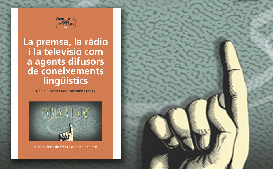 Daniel Casals i Mar Massanell publiquen "La premsa, la ràdio i la televisió com a agents difusors de coneixements lingüístics"