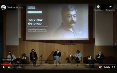 Vídeos del simposi Jordi Teixidor