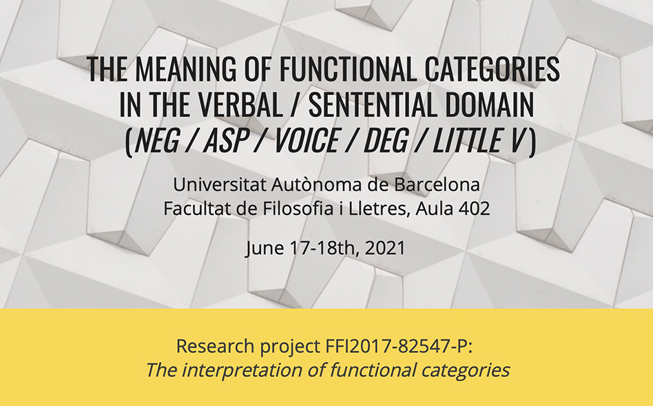 Workshop: The Meaning of Functional Categories