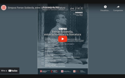 Vídeo del Simposi Ferran Soldevila