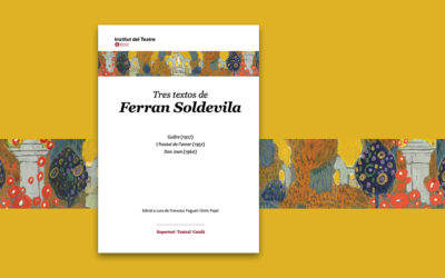 Els professors Francesc Foguet i Enric Pujol tenen cura de Tres textos de Ferran Soldevila