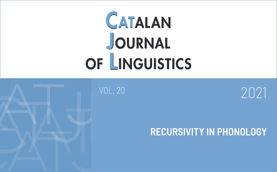 "Recursivity in phonology": nou volum de la revista CatJL
