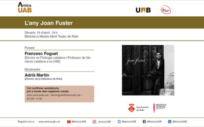Amics UAB: L'Any Joan Fuster