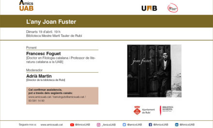 Amics UAB: L'Any Joan Fuster