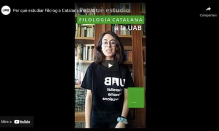 Per què estudiar Filologia Catalana a la UAB?