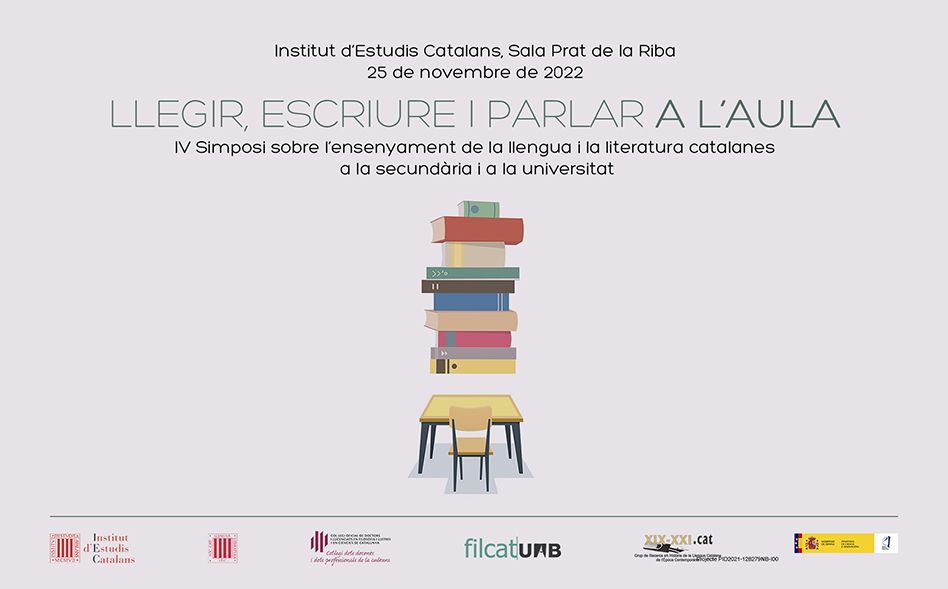 Llegir, escriure i parlar a l'aula | Departament de Filologia Catalana