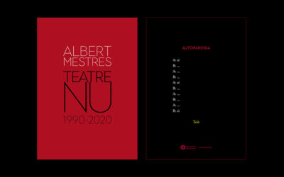 Albert Mestres publica Teatre nu, 1990-2020