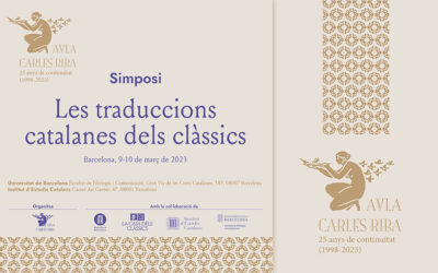 Simposi “Les traduccions catalanes dels clàssics”