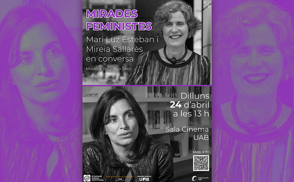 Mirades feministes: Mari Luz Esteban i Mireia Sallarès en conversa