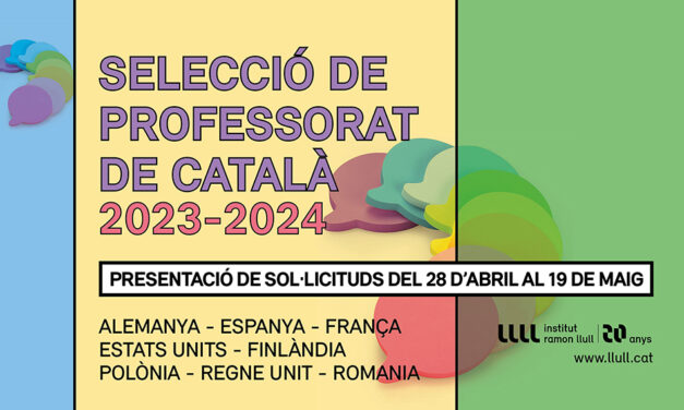 Selecció de professorat de català 2023-2024
