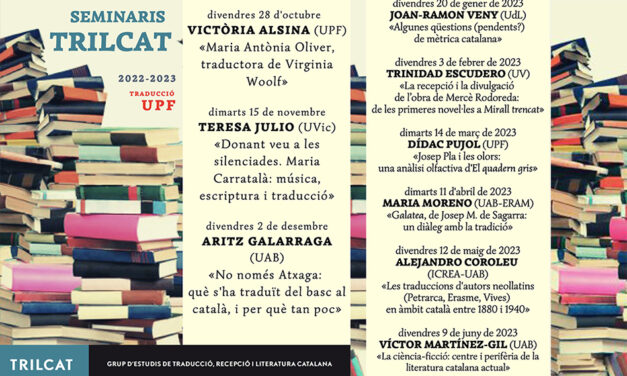 Seminari TRILCAT amb Víctor Martínez-Gil