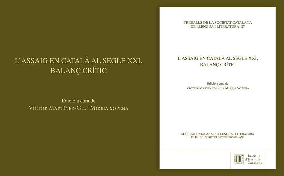Es publica “L’assaig en català al segle XXI, balanç crític”