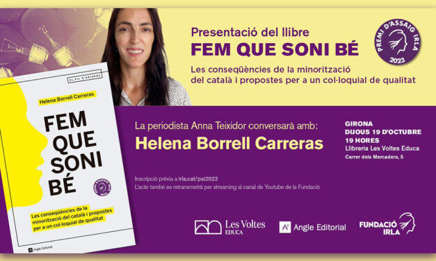 Presentació del llibre “Fem que soni bé”, d’Helena Borrell