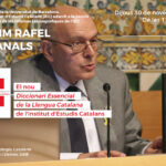 Conferència del Dr. Joaquim Rafel i Fontanals