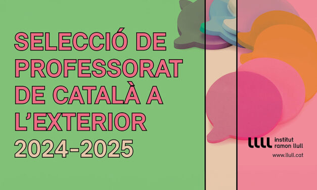 Selecció de professorat de català a l’exterior 2024-2025