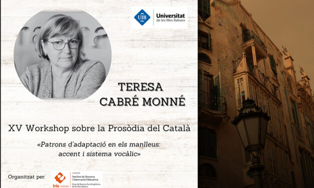 Ponència de Teresa Cabré: XV Workshop sobre la Prosòdia del Català