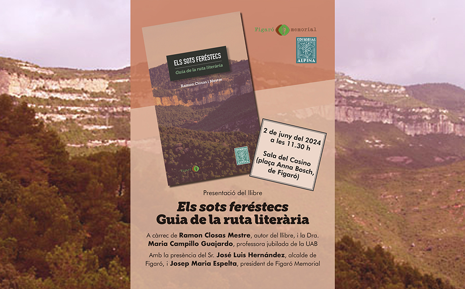 “Els sots feréstecs”: guia de la ruta literària, amb pròleg de Maria Campillo