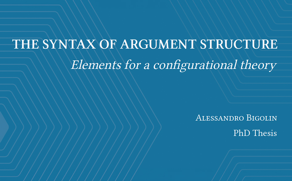 Lectura de tesi doctoral: Alessandro Bigolin