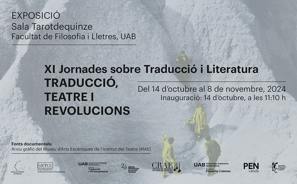 Exposició: “Traducció, teatre i revolucions”