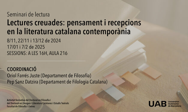 Seminari “Lectures creuades”