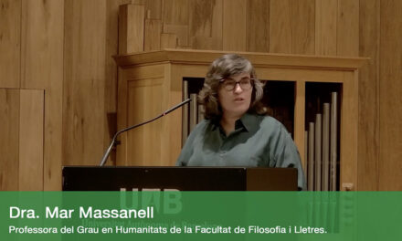 Parlament de Mar Massanell en l’acte de graduació dels alumnes del curs 2023-2024